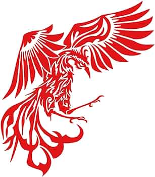 龍と鳳凰　不死鳥 龍と鳳凰 不死鳥